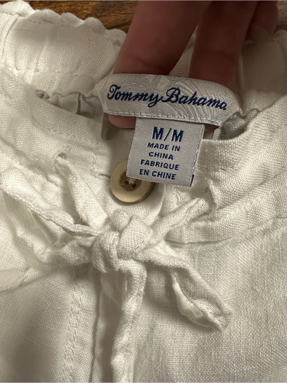 Tommy Bahama 100% Linen Shorts Bundle Size M ๐ด White + Beige - Picture 2 of 7